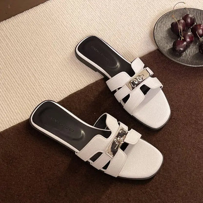 Golden Charm Sandals