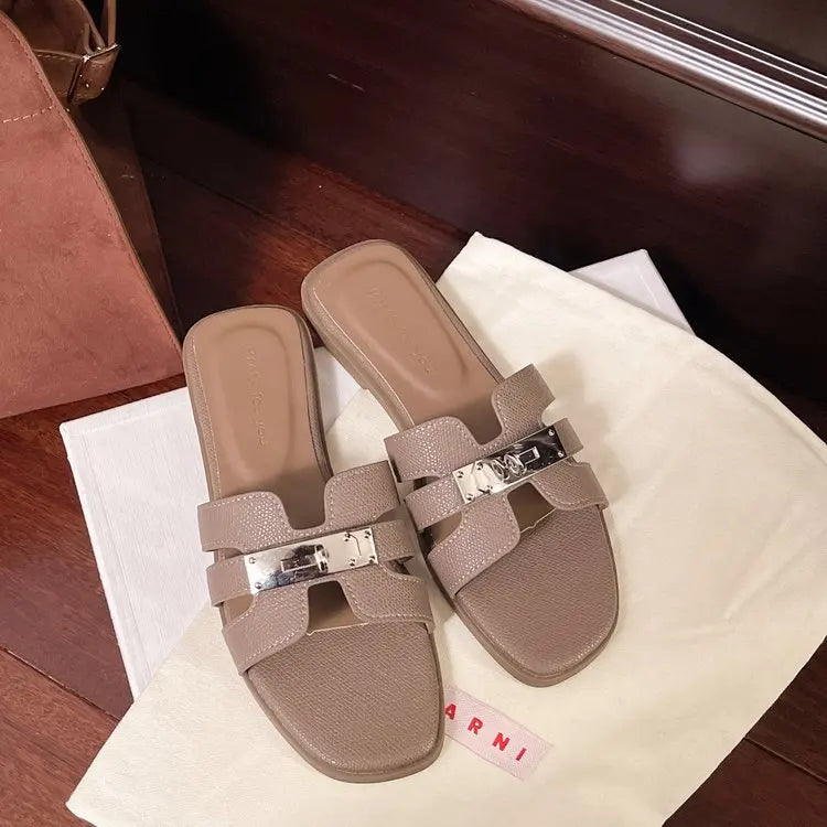 Golden Charm Sandals