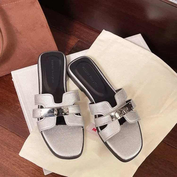 Golden Charm Sandals