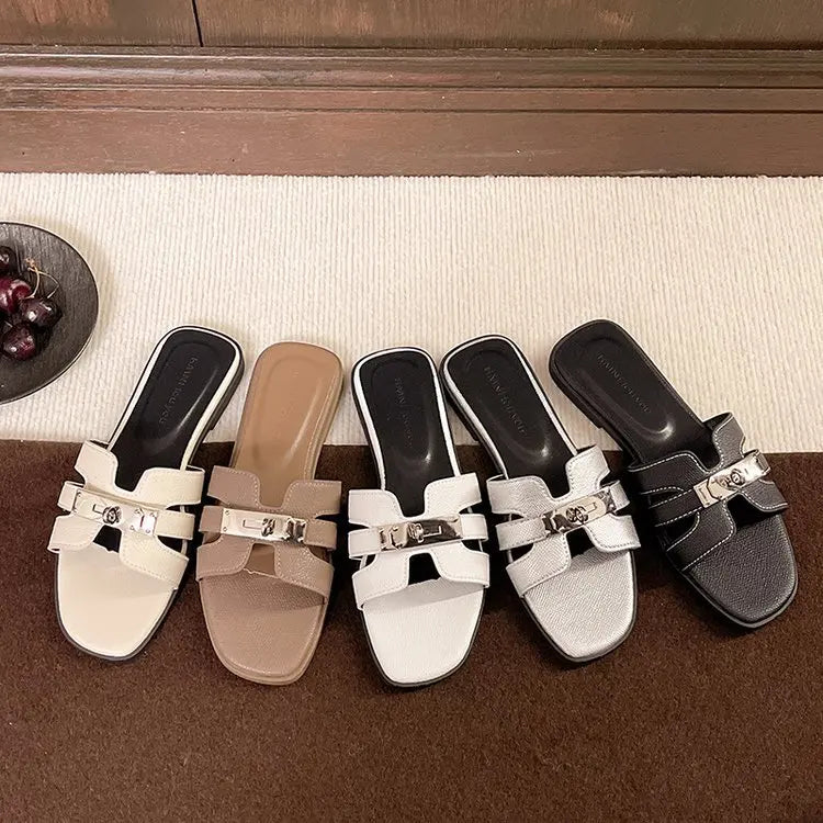 Golden Charm Sandals