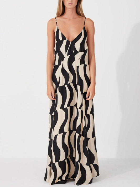 Isla Bareback Maxi Dress